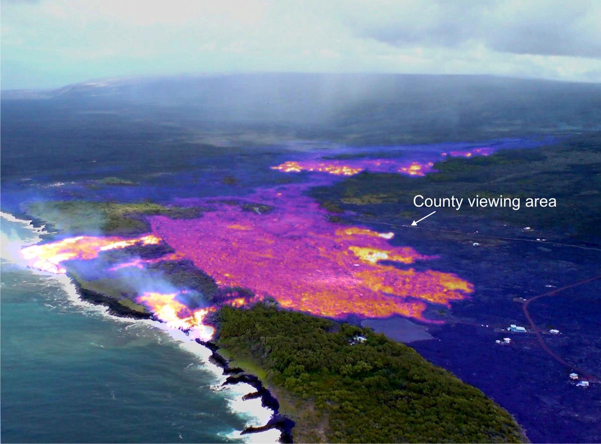 Kilauea_volcano_Kalapana_lava_flow_slows_down