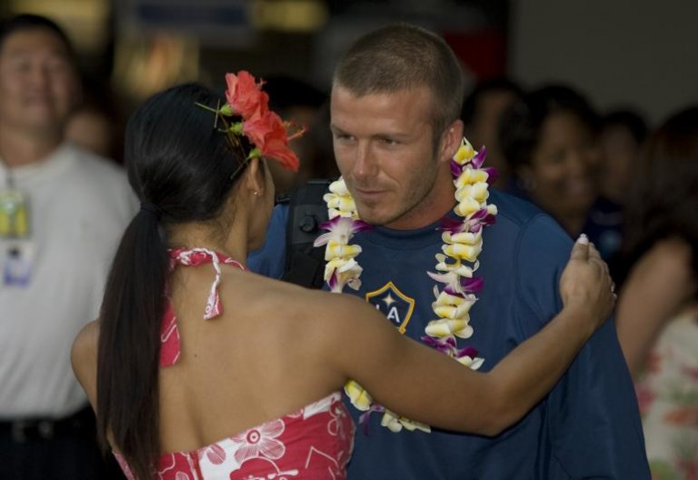 Beckham Arrives