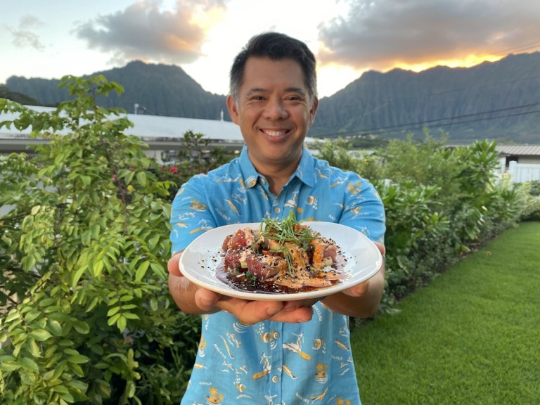 Chef Keoni Chang of Foodland Hawaiʻi