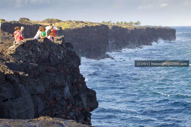 Holei Pali coastline
