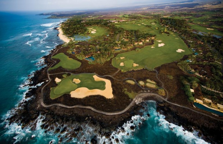 Hualalai Golf Aerial