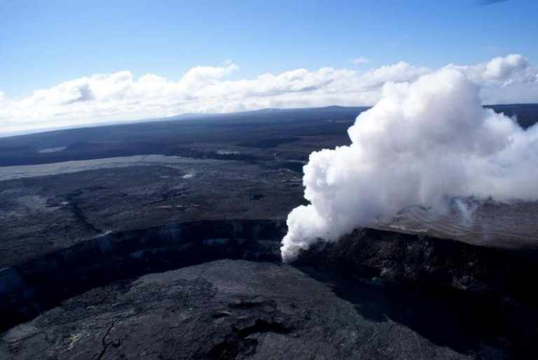 Kilauea in the air