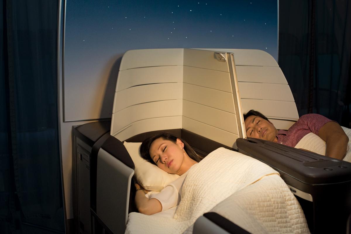 hawaiian air lie-flat seats