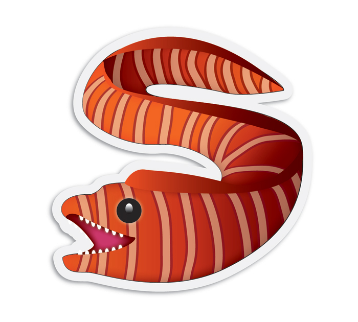 eel-hawaii-emoji