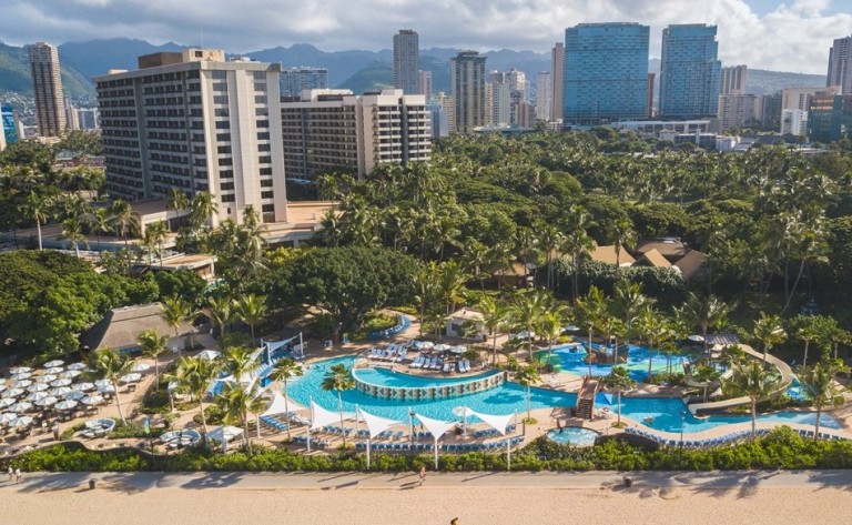 halekoa-pool aerial shot