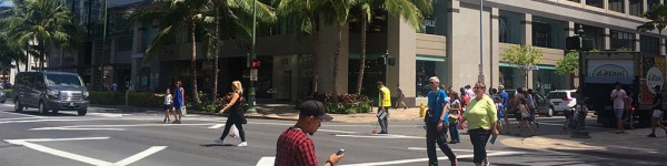 waikiki pedestrian