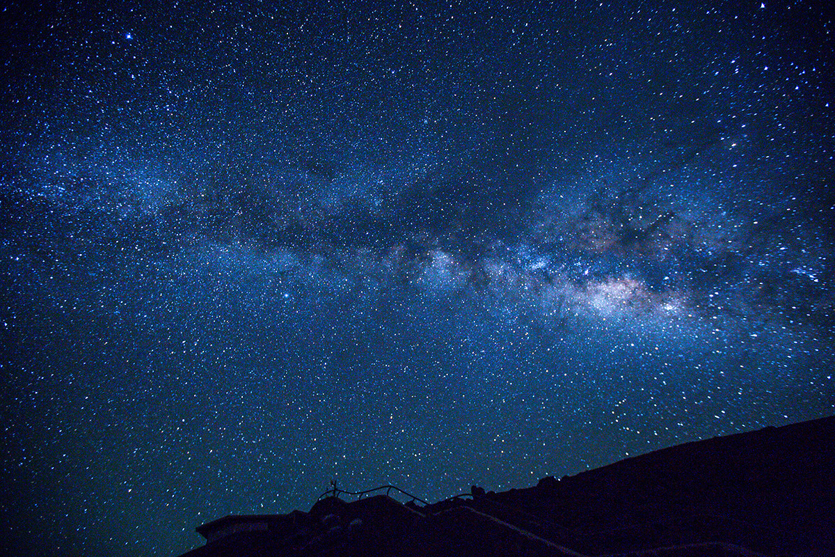 stars at haleakala