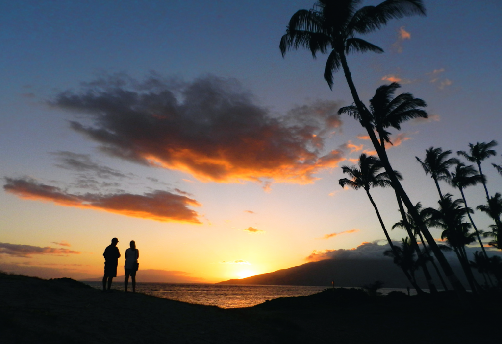 sunset kihei