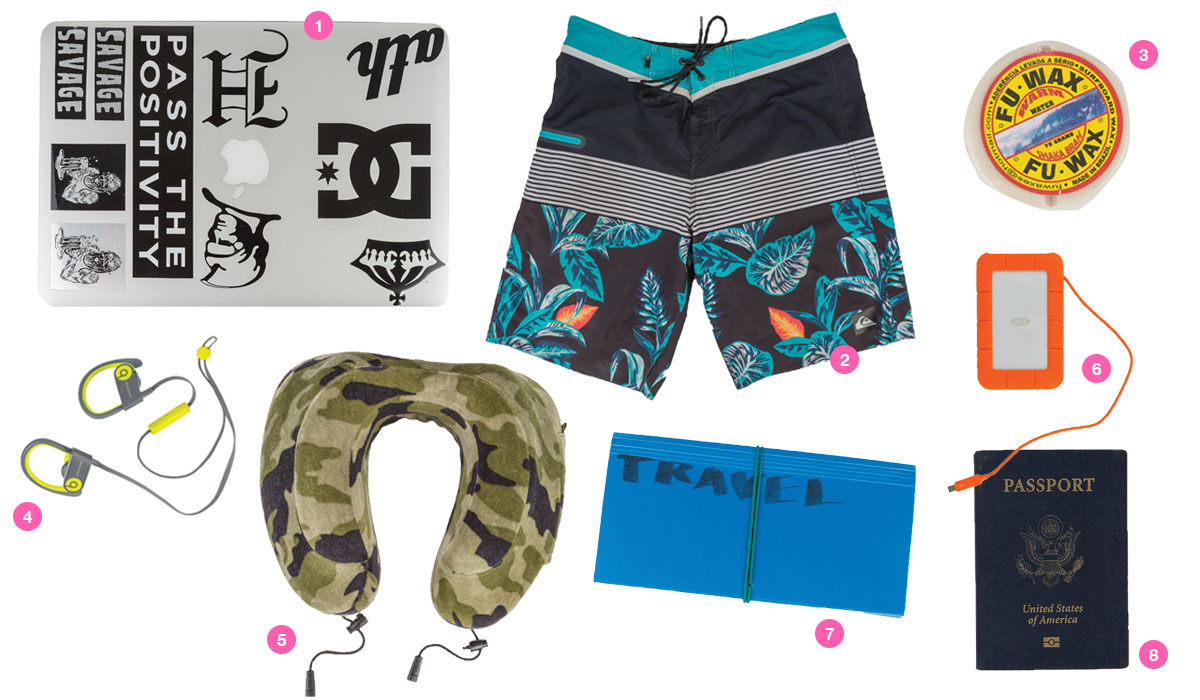 zeke lau travel essentials