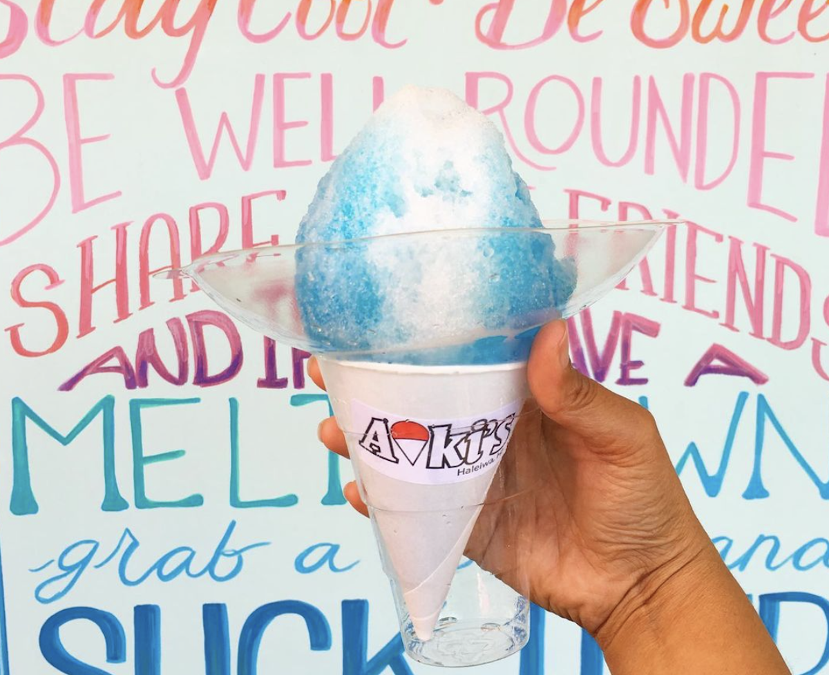 Aoki's Shave Ice in Haleʻiwa Serves Up the Classics with a Side of