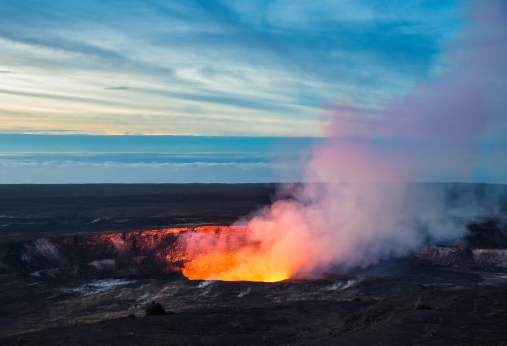 Kilauea Crater, Hawaii Volcanoes National Park, Big Island