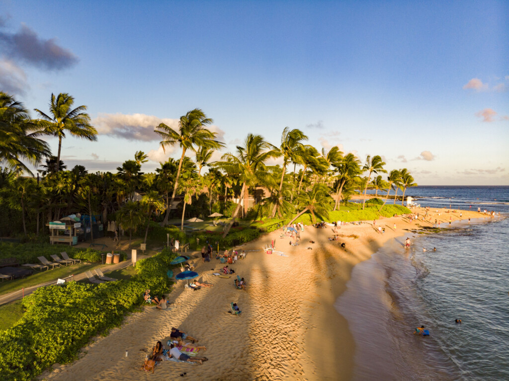 Poipu Beach In Kauai