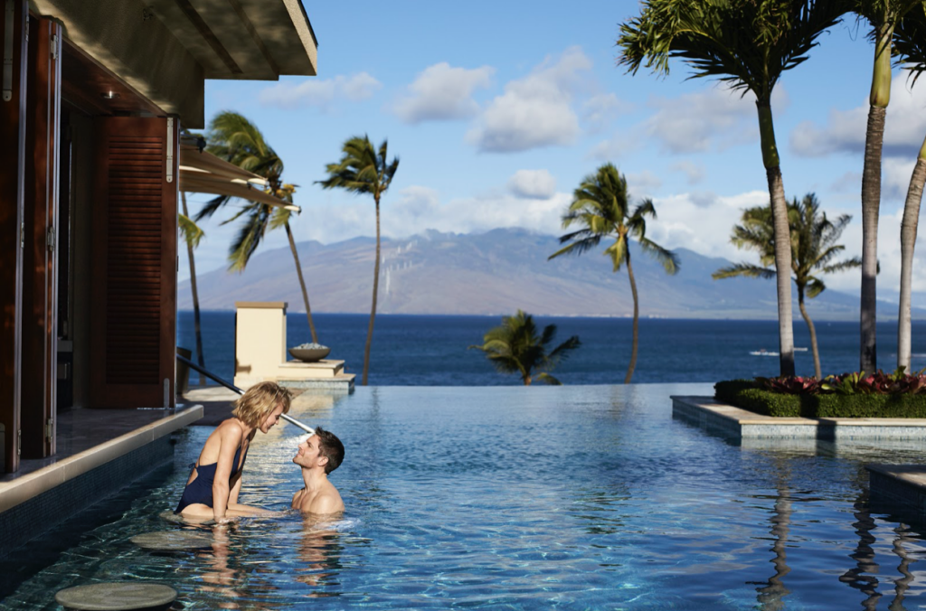 Couple at Four Seasons Resort Maui At Wailea