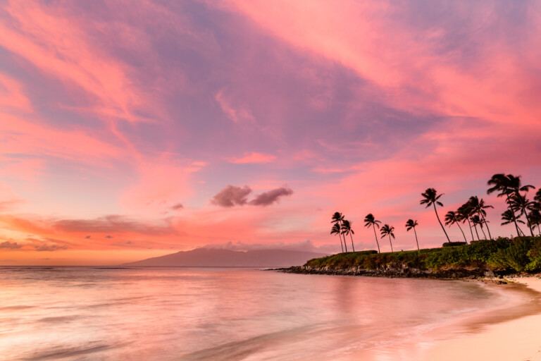 Sunset At Kapalua Bay