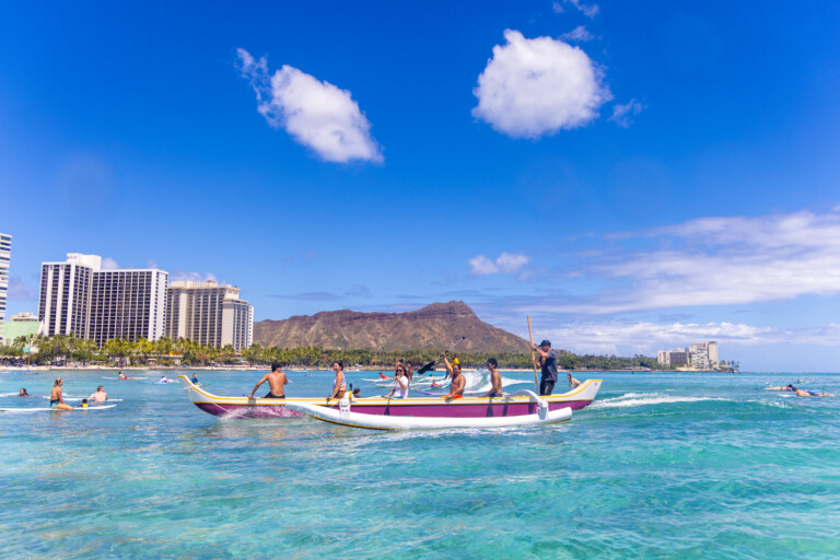 Waikiki Beach Services John Makua Canoe