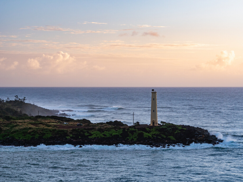 Cruise Ship Arrives At Nawiliwili Port On Kauai, Hawaii. Kauai Is Known As The 