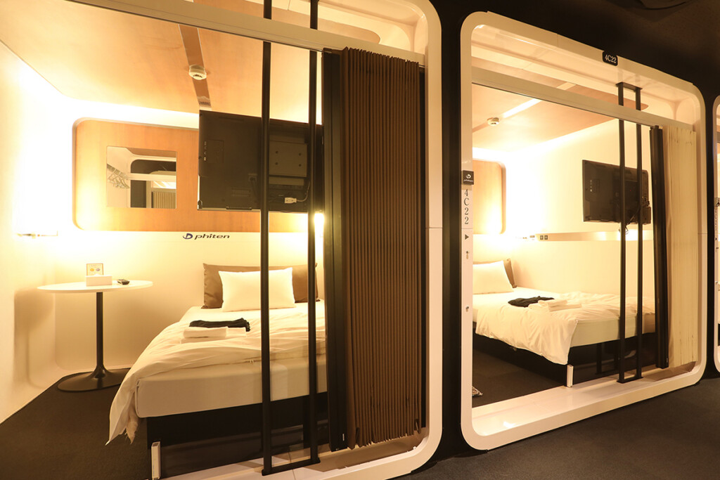 20250226 Capsule Hotel First Class Cabin Jp