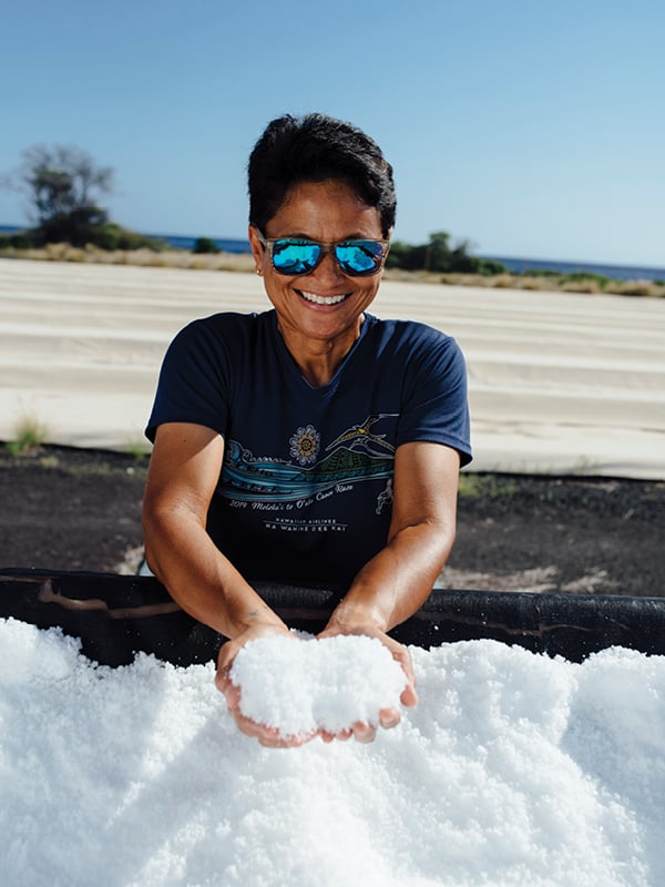 Kona Sea Salt Farm Melanie Kelekolio