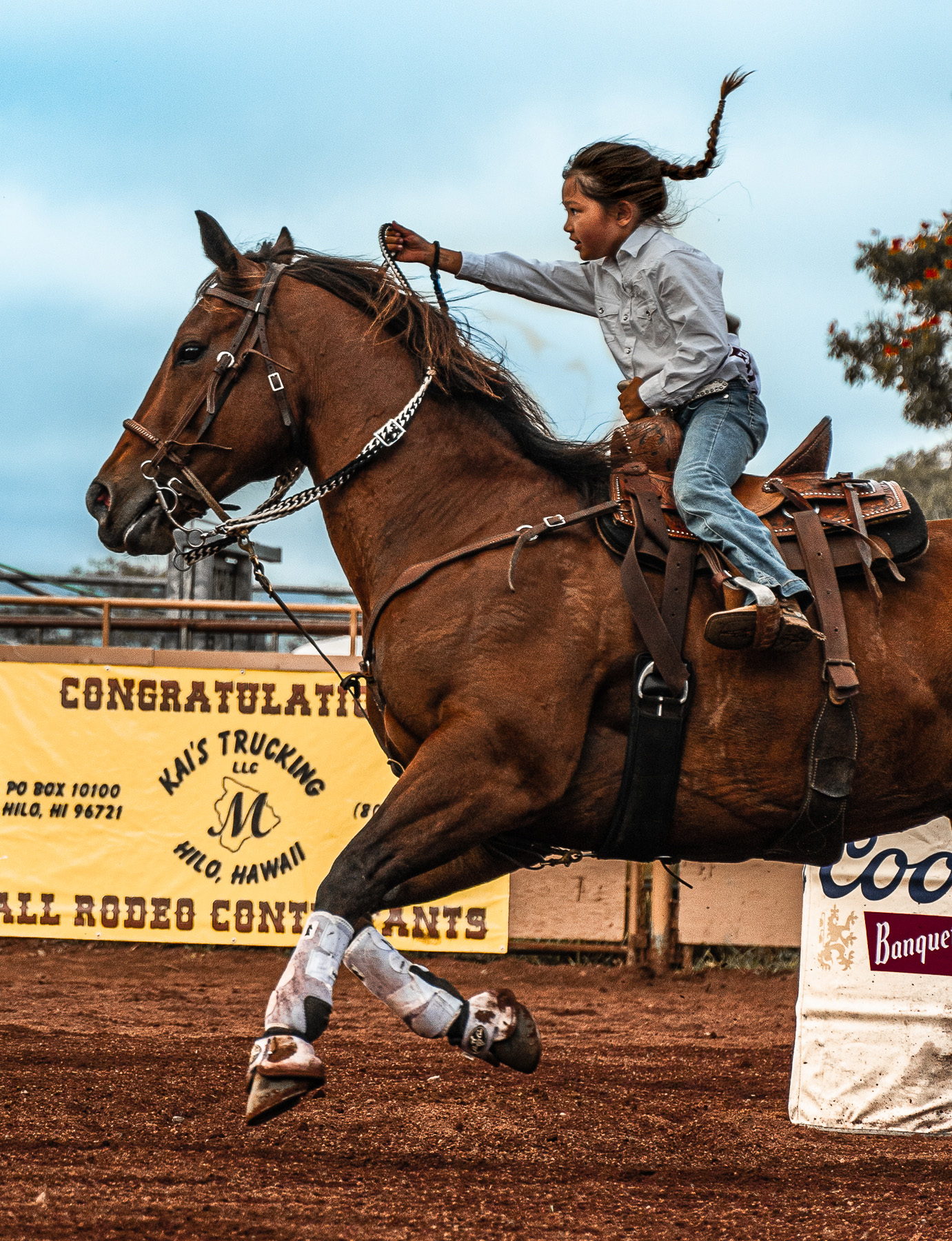 2025 Panaʻewa Stampede Rodeo Queen 2025 Panaʻewa Stampede Rodeo Queen — photograph by Lipine Muraki-Griffin